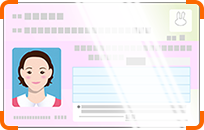 光の反射によって一部が見えない