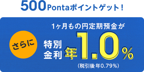 500Pontaポイントゲット!