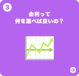 金利って何を選べば良いの?