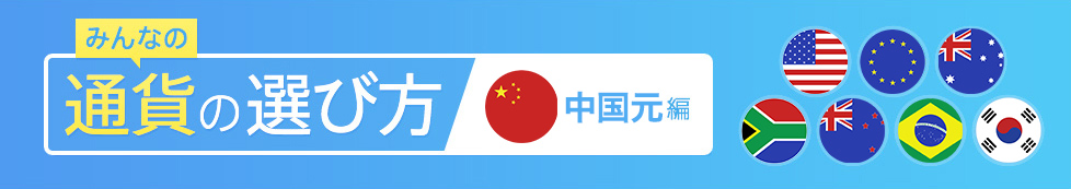 みんなの通貨の選び方 中国元編 みんなの通貨の選び方 中国元編
